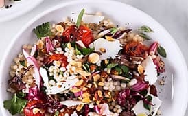 Israeli Couscous and Tomato Salad