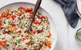 Israeli Couscous Tabbouleh