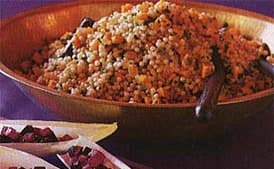 Israeli Couscous with Roasted Butternut Squash and Preserved Lemon