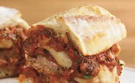 Italian Sausage Meatball Heroes