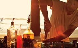 Jalapeño Tequila Gimlet