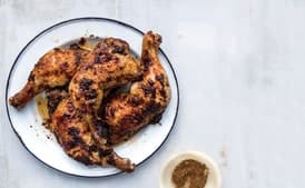 Jerk Spice–Rubbed Chicken Legs