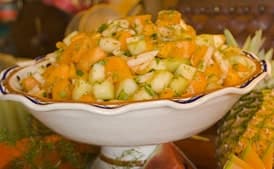 Jícama-Melon Salad
