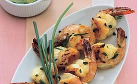 Jumbo Shrimp with Chive Butter