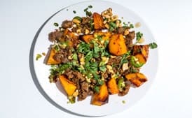 Kabocha Squash and Pork Stir-Fry