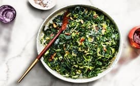 Kale and Brussels Sprout Salad