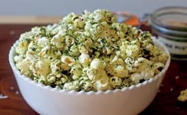 Kale-Dusted Pecorino Popcorn