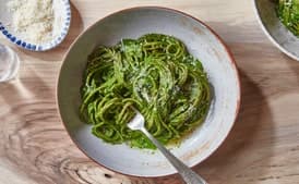 Kale Pesto With Whole Wheat Pasta