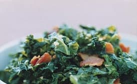 Kale with Garlic and Bacon