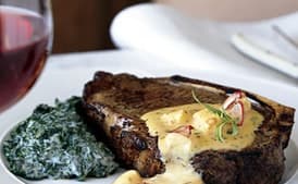 Kansas City Steaks with Lobster Béarnaise Sauce