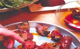 Katy's Dates with Ancho Chili Oil