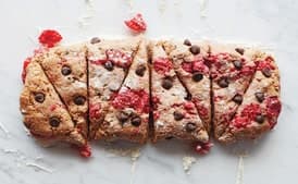 Raspberry Chocolate Chip Scones