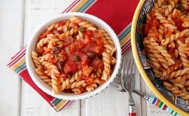 Kid Friendly Puttanesca