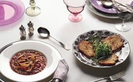 Latkes with Ancho-Chile Salt and Watercress Guacamole