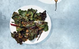 Leafy Greens With Spicy Garlic Oil