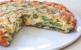 Leek and Asparagus Frittata