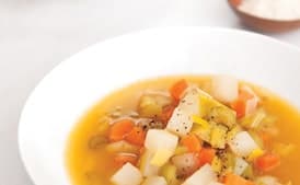 Leek and Cannellini Bean Soup