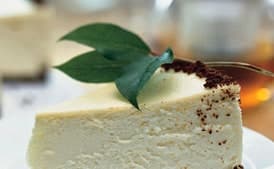 Lemon Cheesecake with Gingersnap Crust