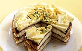 Lemon-Ginger Cake with Pistachios