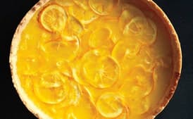 Lemon-Honey Tart with Salted Shortbread Crust