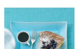 Lemon-Nut Torte with Summer Berries