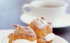 Lemon-Scented Ricotta and Mascarpone Cream Puffs