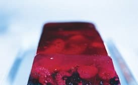 Lemon Verbena and Summer Fruit Gelée