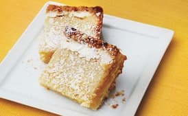 Lemongrass Bars with Coconut Shortbread Crust