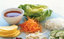 Lemongrass Pork with Vietnamese Table Salad