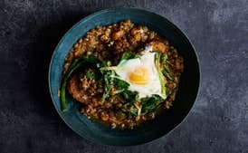 Lentil and Egg Stew