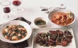 Lima Beans with Wild Mushrooms and Chard