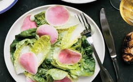Little Gem Lettuce With Green Goddess Dressing