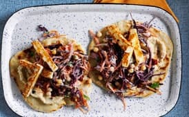 Loaded Halloumi Flatbreads
