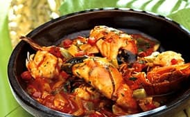 Lobster and Stone Crab Enchilado