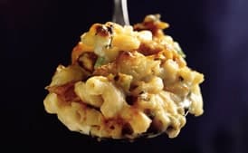 Mac and Cheese with Buffalo Chicken