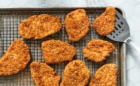 Make-Ahead Crispy Chicken Cutlets