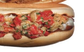 Manchego Cheese and Garlic Dogs