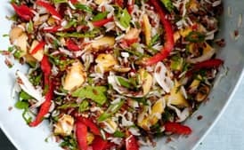 Mango and Coconut Rice Salad