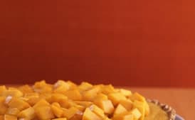 Mango Tart with Coconut Crust