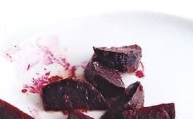 Maple Horseradish Glazed Beets