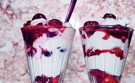 Maraschino Cherry Parfaits