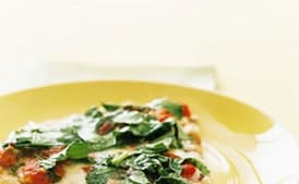 Margherita Pizza with Arugula