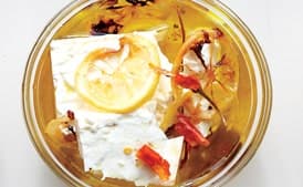 Marinated Feta With Roasted Lemon