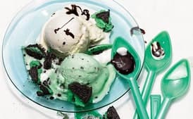 Marshmallow Creme-Hot Fudge Sundaes