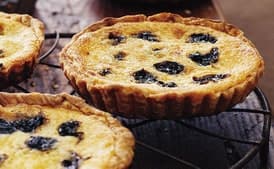 Mascarpone and Prune Tartlets
