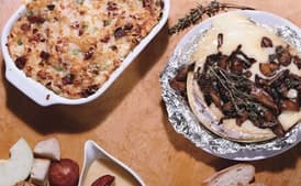 Mashed-Potato Casserole with Gouda and Bacon