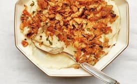Mashed Potatoes With Crispety Cruncheties