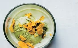 Matcha Affogato With Green Tea Ice Cream