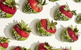 Matcha-Dipped Strawberries