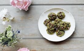 Matcha–Chocolate Chip Cookies